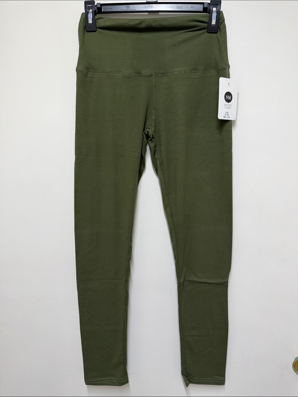 New Mix Olive Green Women's Stretch Leggings